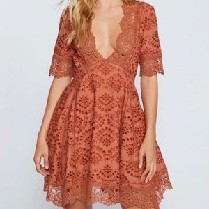 free people nightcap clothing - eyelet dress